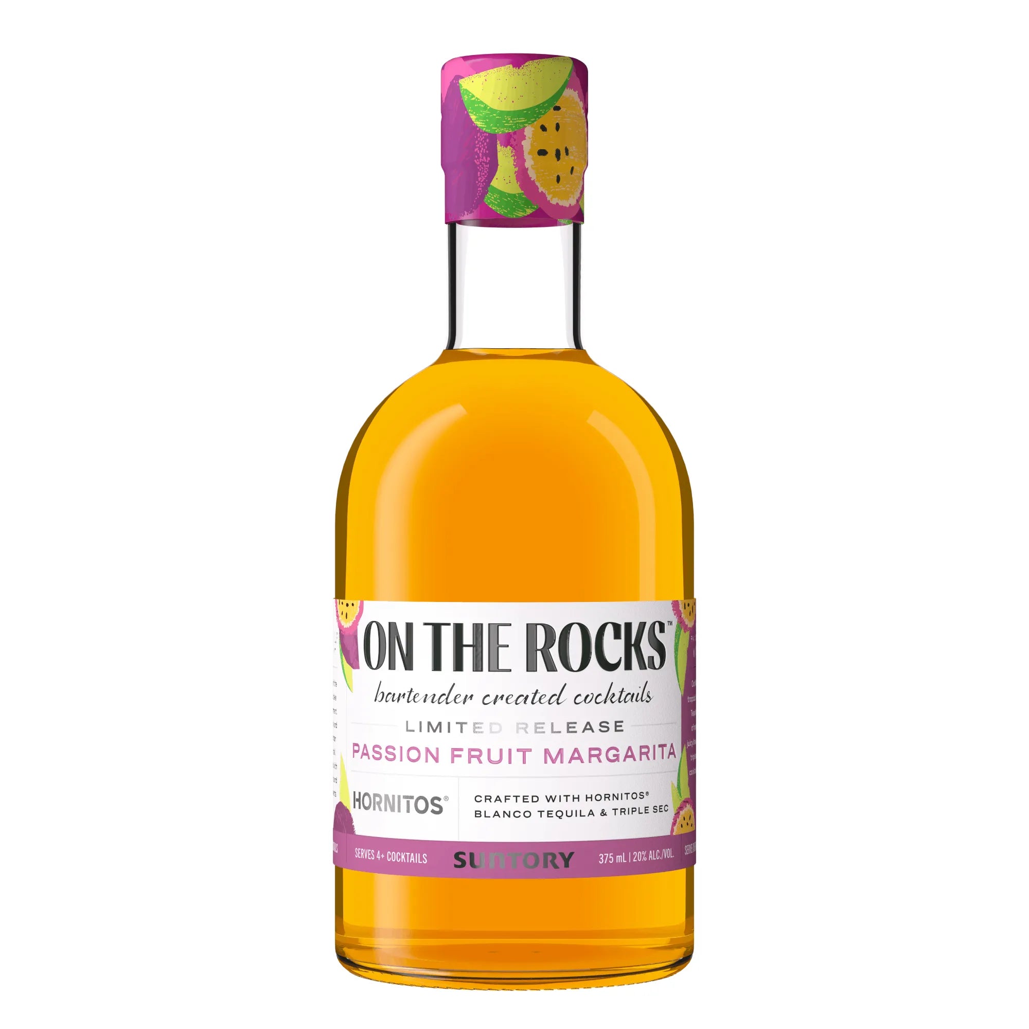 ON THE ROCKS HORNITOS PASSION FRUIT MARG 375ml