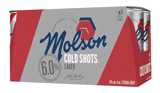 Molson Cold shots 8pk