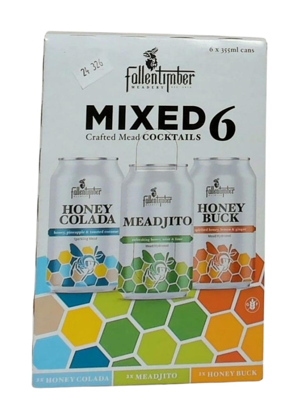 FALLENTIMBER MIXED 6 - CRAFTED MEAD COCKTAILS
