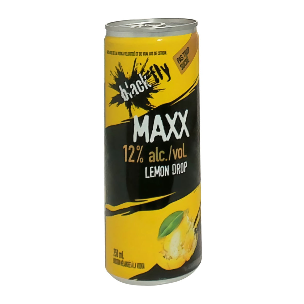 BLACK FLY VODKA MAXX LEMON DROP 250ml