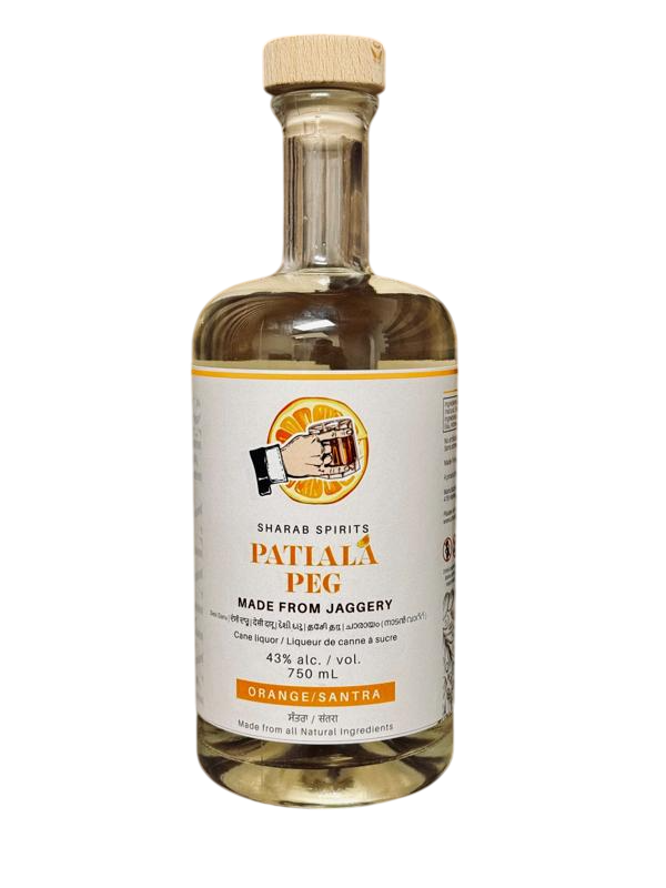 PATIALA PEG - ORANGE 750ML