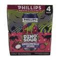 PHILLIPS DINOSOUR DRAGONFRUIT LYCHEE 4PK