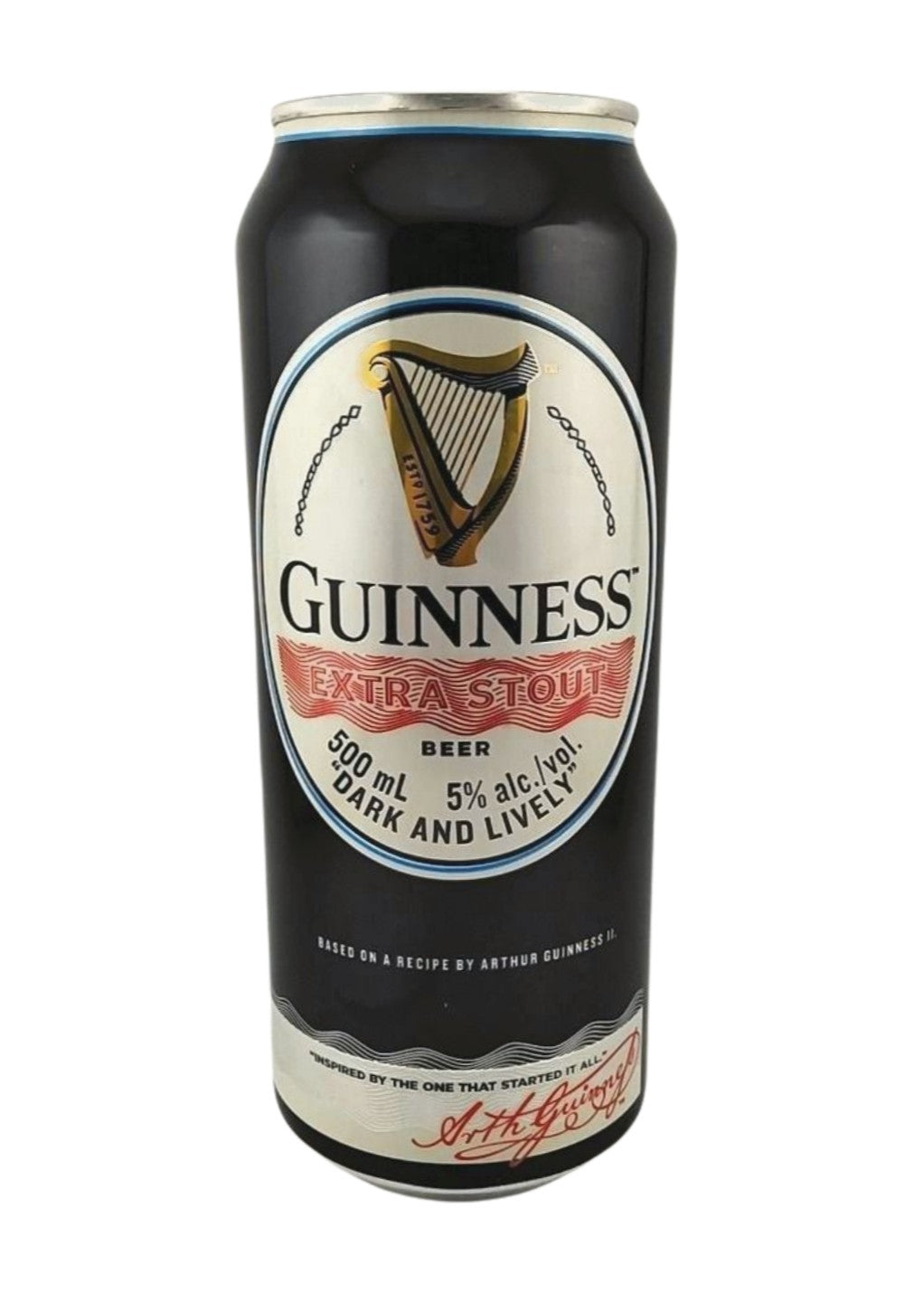 GUINNESS EXTRA STOUT 500ml