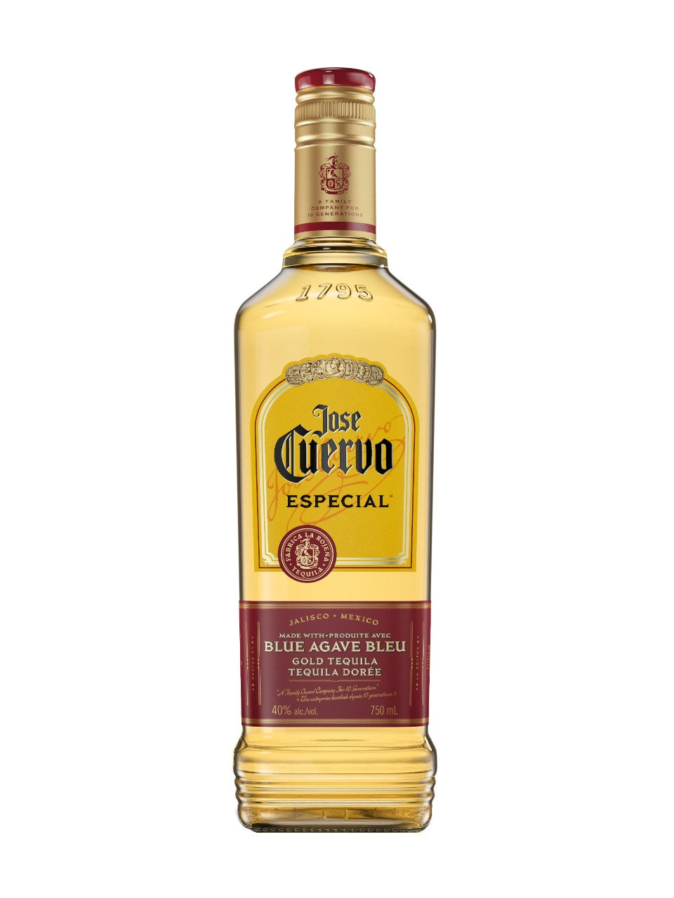 JOSE CUERVO ESPECIAL GOLD TEQUILA 750ML