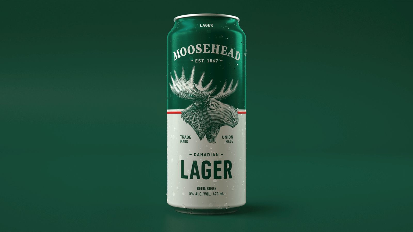MOOSEHEAD LAGER 4PK (473ML)
