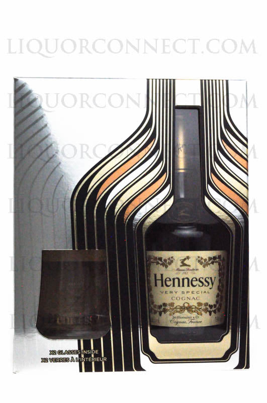 HENNESSY VERY SPECIAL W/GLASSES 750ml