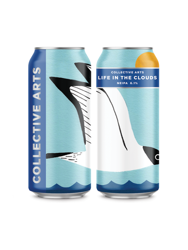COLLECTIVE ARTS LIFE IN THE CLDS HZY IPA 473ML