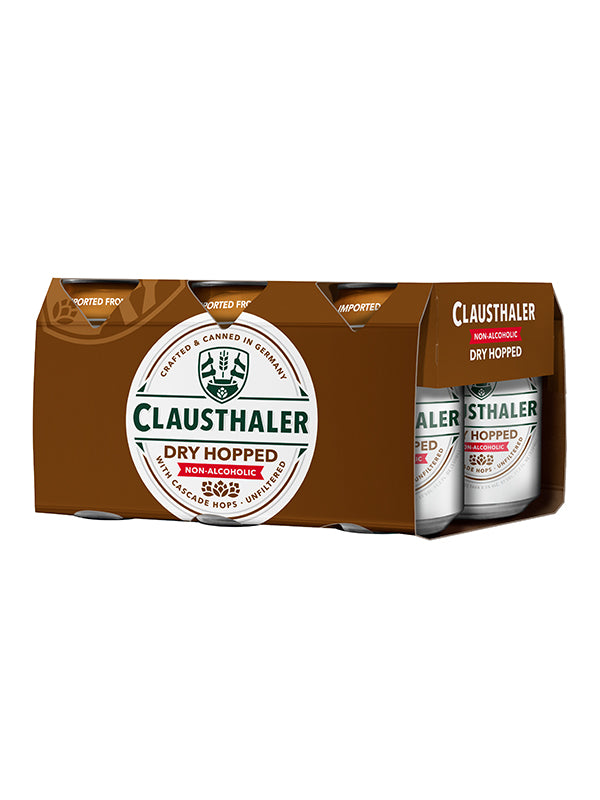 CLAUSTHALER DRY HOPPED NON-ALC 6PK CAN