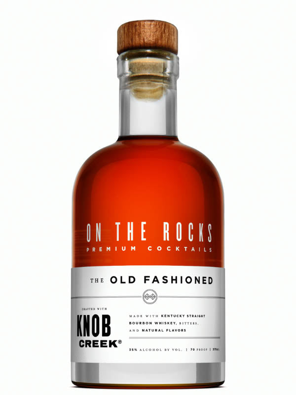 ON THE ROCKS KNOB CREEK OLD FASHIONED 375ml