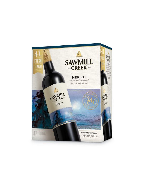 SAWMILL CREEK MERLOT 4L