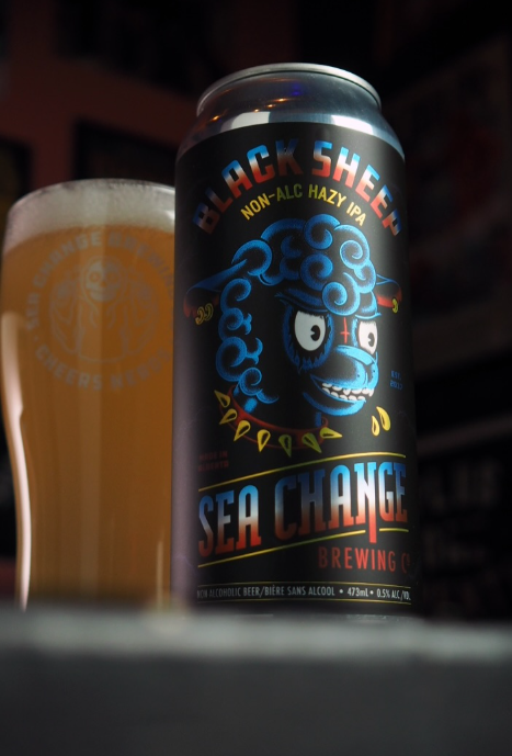 SEA CHANGE NON-ALC BLACK SHEEP 4PK