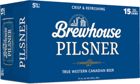 BREWHOUSE PILSNER 355ML 15UC CAN