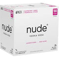 NUDE VODKA SODA RASPBERRY LEMON 6PK