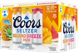 COORS SELTZER ISLAND BREEZE MIXER 12PK