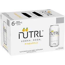 NUTRL PINEAPPLE NM  355ML 6UC CAN