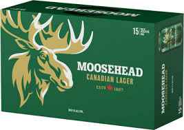MOOSEHEAD LAGER 15 CAN