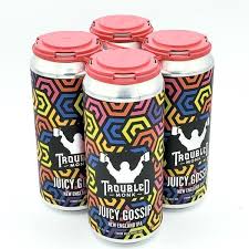 TROUBLED MONK JUICY GOSSIP IPA 4PK
