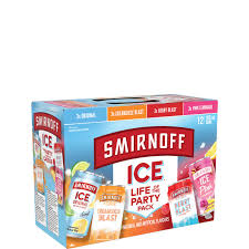 SMIRNOFF ICE PARTY PACK CANS 12PK
