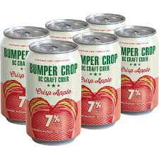 BUMPER CROP CRISP APPLE CIDER 6PK