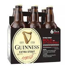 GUINNESS EXTRA STOUT 6BTL