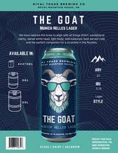 RIVAL THE GOAT MUNICH HELLES LAGER 4PK