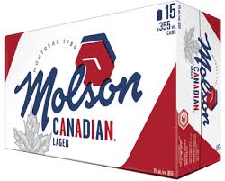 MOLSON CANADIAN 15 CAN