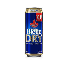 LABATT BLUE DRY 740ML 10.1%