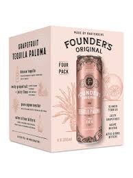 FOUNDERS ORIGINAL TEQUILA PALOMA 4 PK