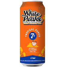 WHITE PEAK TROPICAL PUNCH 473ML