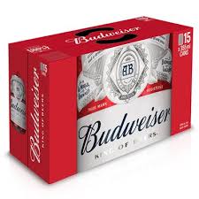 BUDWEISER 15 BTL