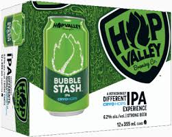 HOP VALLEY BUBBLE  355ML 12UC CAN