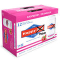 HAPPY DAD HARD SELTZER RASPBERRY12 PACK