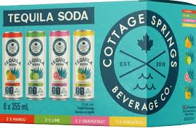 COTTAGE SPRING TEQUILA SODA 12PK