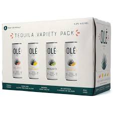 OLE- TEQUILA VARIETY PACK 8 CAN
