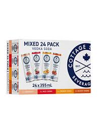 COTTAGE SPRINGS VODKA SODA MIX 12PK