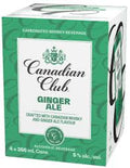 CANADIAN CLUB & GINGER ALE 4PK