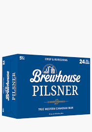 BREWHOUSE PILSNER 355ML 24UC CAN