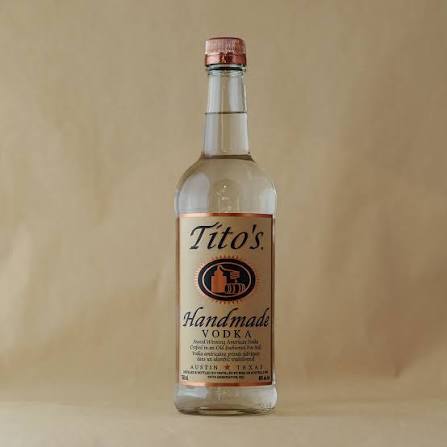TITOS HANDMADE VODKA 750ML